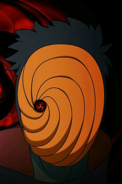 Obito Naruto Tobi Akatsuki Mask Tobimask Obitomask Anime Manga