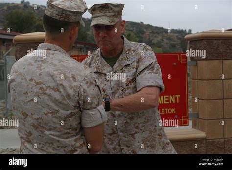 Assistant Commandant Of The Marine Corps Gen John Paxton Shakes The