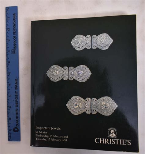 Christies Important Jewels St Moritz 1994 By Christies