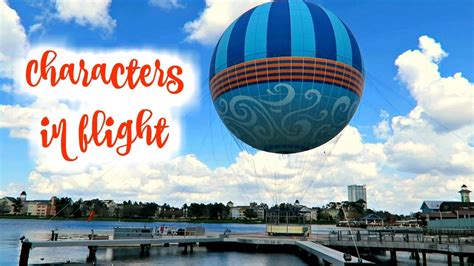 Aerophile Characters In Flight Balloon Disney Springs Walt Disney
