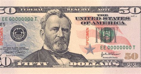 50 Dollar Bill Printable