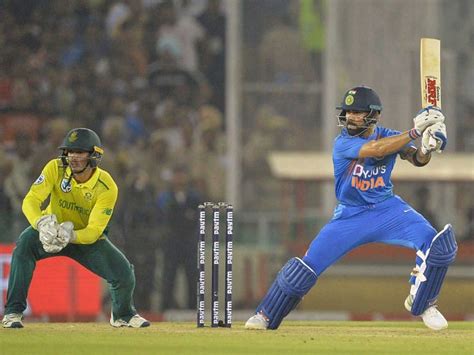 India Vs South Africa 2019 2nd T20i Virat Kohli Takes Centre Stage As India Thrash Proteas By