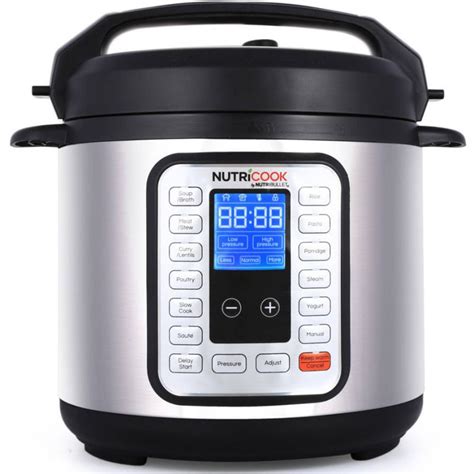 Buy Nutricook Smart Pot Electric Pressure Cooker 6L Silver/Black Online ...