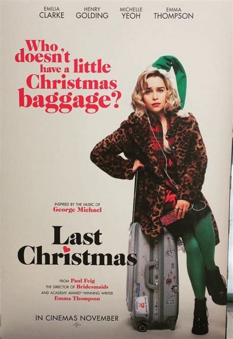Last christmas is loosely based on the wham! George Michael's Music in the 'Last Christmas' Movie