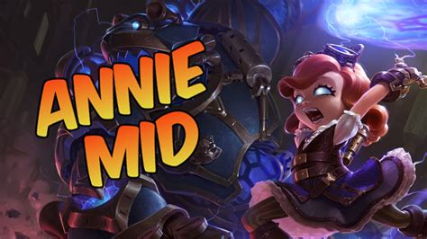 League Of Legends Hextech Annie Mid Full Game Commentary Youtube