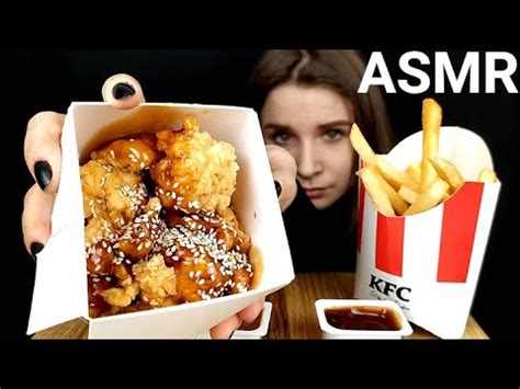 ASMR MOST POPULAR FOOD At KFC Chicken Fried Fries MUKBANG No