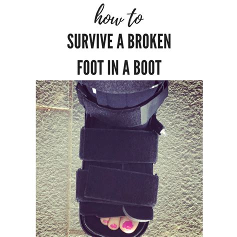 How To Survive A Broken Foot While In A Walking Boot Momma On The Rocks