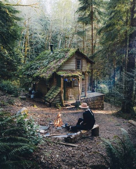 The Art Of Slow Living Cabins In The Woods Forest Cabin Cottage In
