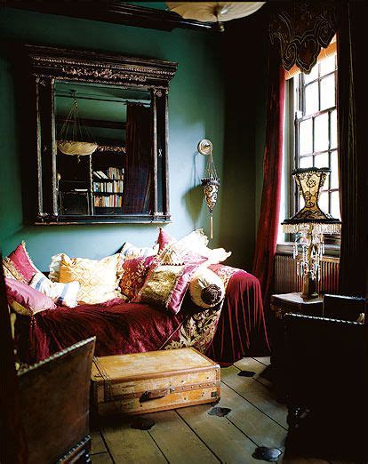 Eye Candy 10 Stylish Dark And Moody Interiors Home Bedroom Bohemian