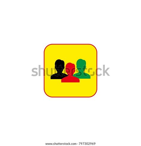 User Icon Yellow User Symbol Your Stock Vector Royalty Free 797302969