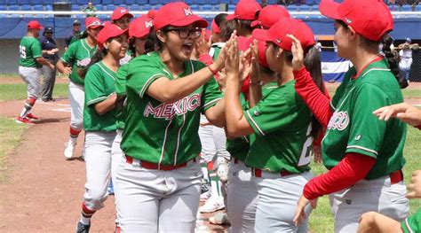 Selección Femenil Mexicana De Beisbol Le Gana A Cuba En Premundial De Aguascalientes