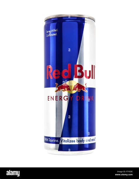 Red Bull Can Label