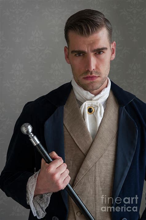 Handsome Victorian Man Photograph By Lee Avison