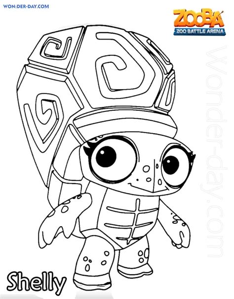 Zooba Coloring Pages - Free coloring pages for Kids