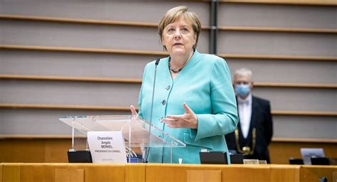 Speech By Federal Chancellor Angela Merkel On The German Presidency Of