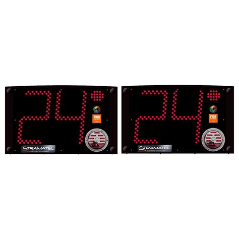 Sport Alpha Electronic Scoreboard Shot Clocks Pair Mcsport Ireland