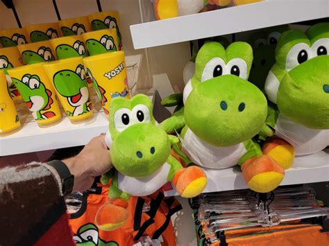 Super Nintendo World Exclusive Oversized Yoshi Plush Arrives At