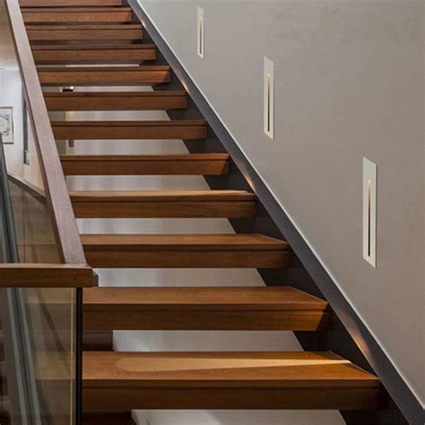 3w Recessed Led Stair Light Ac85 265v Indoor Corner Wall Lights Step D