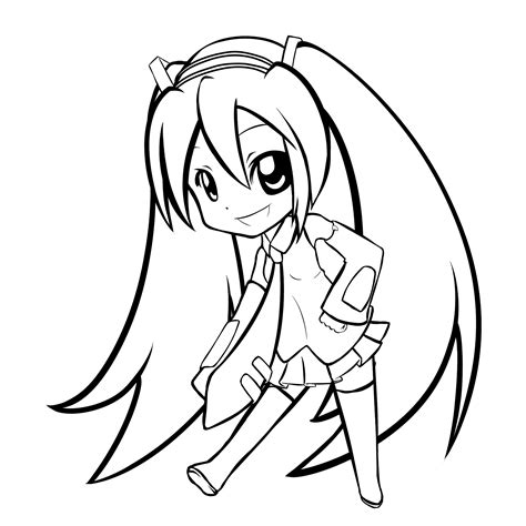 Chibi Anime Girl Drawing Free Download On Clipartmag