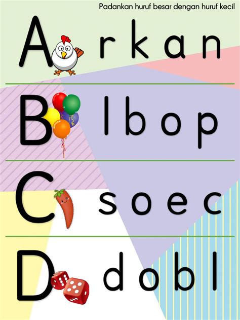 Our alphabet worksheets are intended to help push your child through that door with a variety of. ABC Huruf Besar Huruf Kecil worksheet