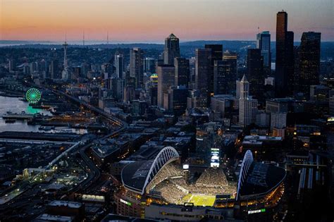 Seattle seahawks is a wallpaper which is related to hd and 4k images for mobile phone, tablet, laptop and pc. Seattle Seahawk Stadium Backgrounds | PixelsTalk.Net