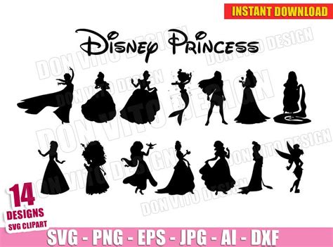 Free Free 107 Cricut Disney Princess Svg SVG PNG EPS DXF File