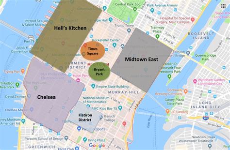 This map was created by a user. Best Places to Stay in New York for First Timers ...