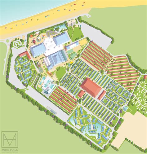 Here's a map of our skegness resort to give you an. Resort maps for Butlins on Behance