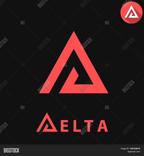 Delta Letter Vector And Photo Free Trial Bigstock