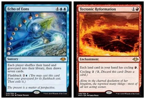 Magic the gathering 1000+ bulk cards mtg toy. MTG Modern Horizons reveals Echo of Eons and Tectonic Reformation | Dot Esports