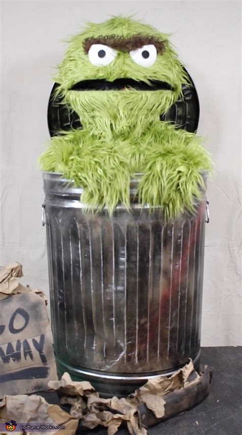Oscar The Grouch Adult Costume Step By Step Guide Photo 27