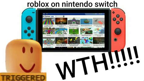 Playing Roblox On Nintendo Switch Youtube