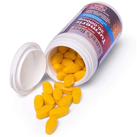 Turmeric 20000mg One Of The Uks Strongest And Purest 60 Tablets