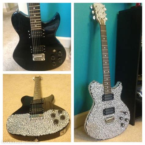 DIY Guitar Art | Guitar art diy, Diy arts and crafts, Diy crafts