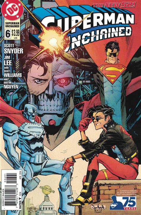 Superman Unchained 6 125 Sean Murphy 75th Anniversary Reborn Variant