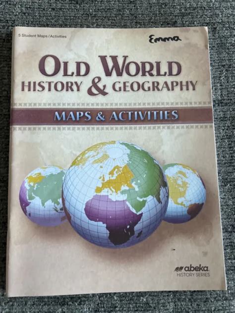 A Beka 5th Grade “old World History And Geography” Student Maps