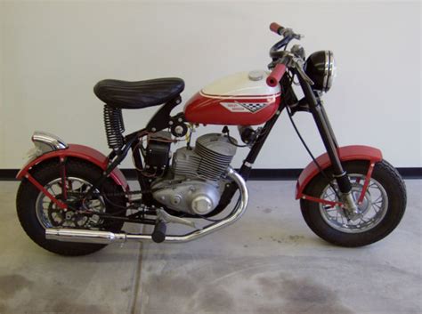 1956 Harley 165cc Custom Built Mini Hummer Award Winning Bike