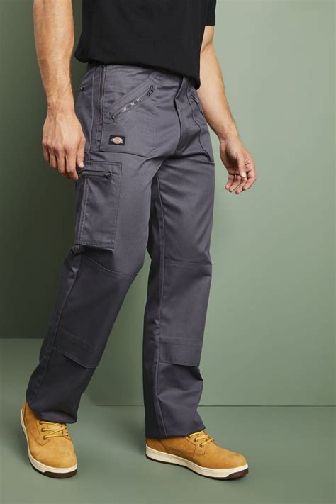 Mens Dickies Redhawk Action Trousers Wd814 Charcoal Shop All From