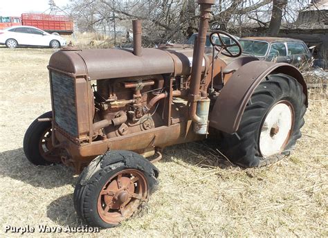 1928 Mccormick Deering 10 20 Tractor In Lyons Ks Item Dc2321 Sold
