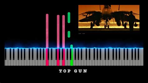 Top Gun Main Theme Anthem Piano Tutorial Easy By Harold Faltermeyer