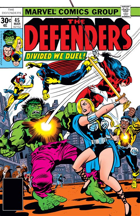Defenders 1972 45 Comic Issues Marvel