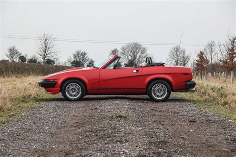 triumph tr7 upgraded in period to tr8 specification autostorico