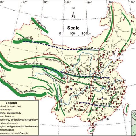Pdf On The Growth Of National Geoparks In China Distribution