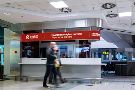 Where can i get tested? Coronavirus testing center opens at Budapest Airport ...