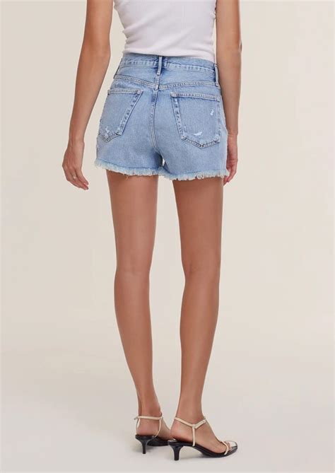 Agolde Parker Vintage Cuff Off Denim Shorts Swapmeet