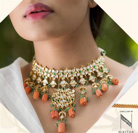 Polki And Diamond Sets By Nikitha Linga Jewellery Designs