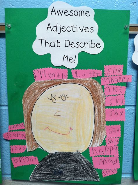 Life In First Grade Awesome Adjectives And Anchor Charts