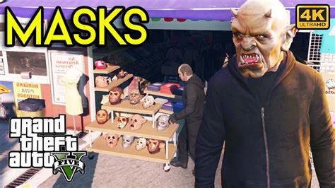 Gta Masks Trevor Buy Masks For Securicar Heist Gameplay Youtube