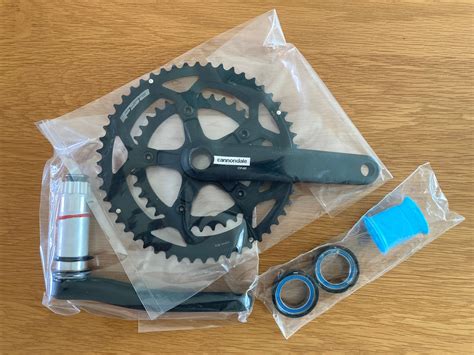 Cannondale One Si Hollogram Crankset With Pfbb30a Bb Bearings Sports