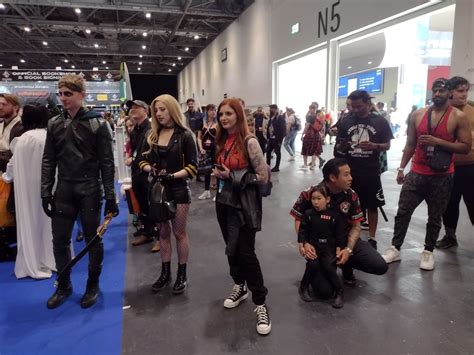 From One Side Of Mcm London Comic Con Spring 2022 To The Other